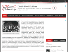 Tablet Screenshot of flamencoviejo.com